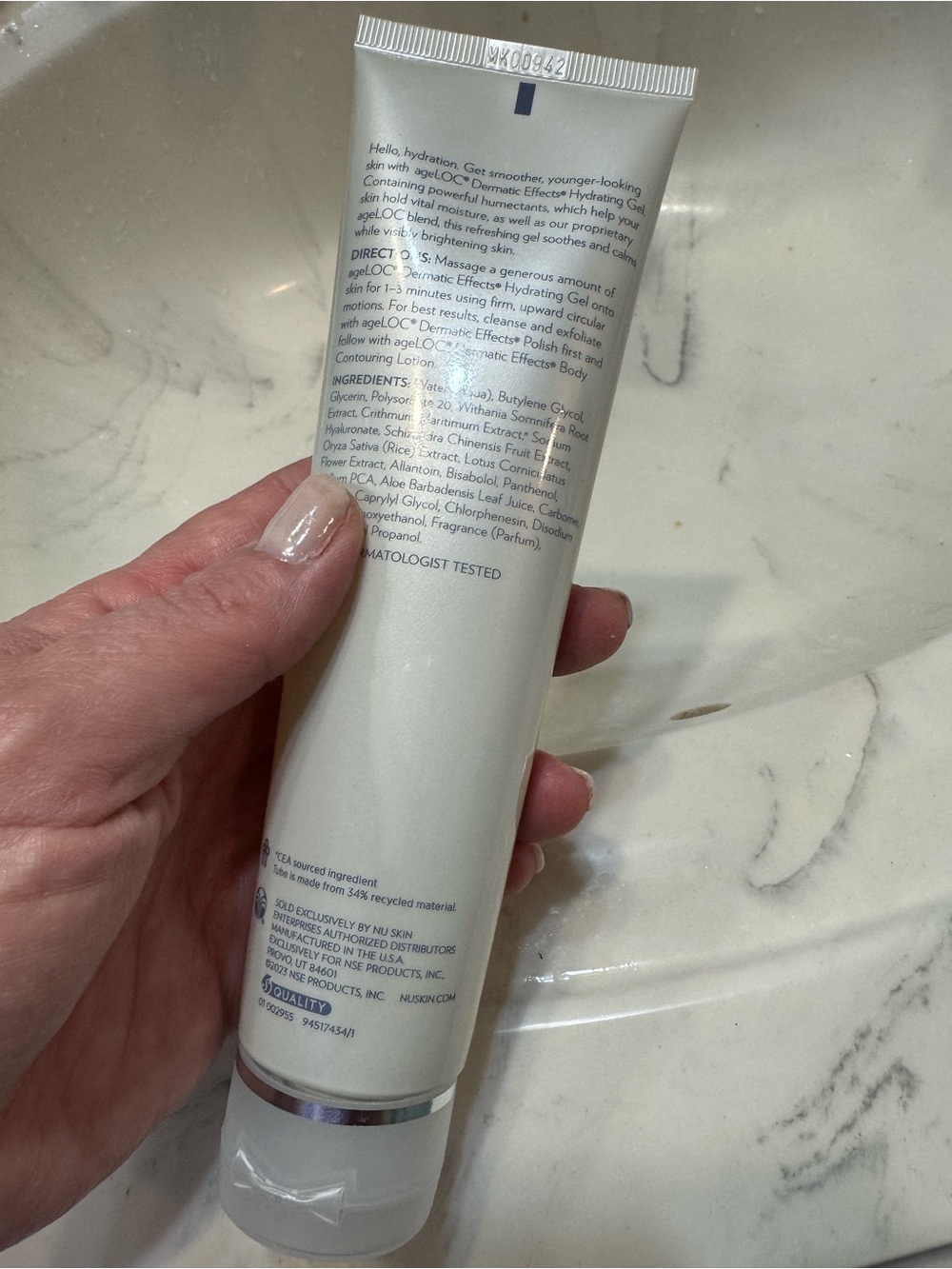 NWOT- Nu Skin Dermatic Effects Hydrating Gel - Picture 4 of 5